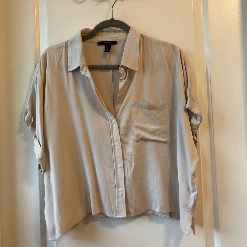 Forever 21 short sleeved button down